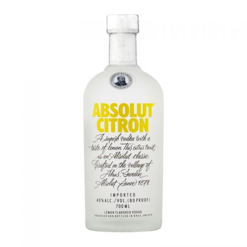 Absolut Citron Lemon Flavoured Vodka